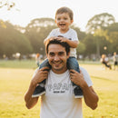 Camiseta Personalizada Papai Desde 2021 - 100% Algodão