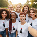 Camiseta Personalizada Coração de Dorama - 100% Algodão