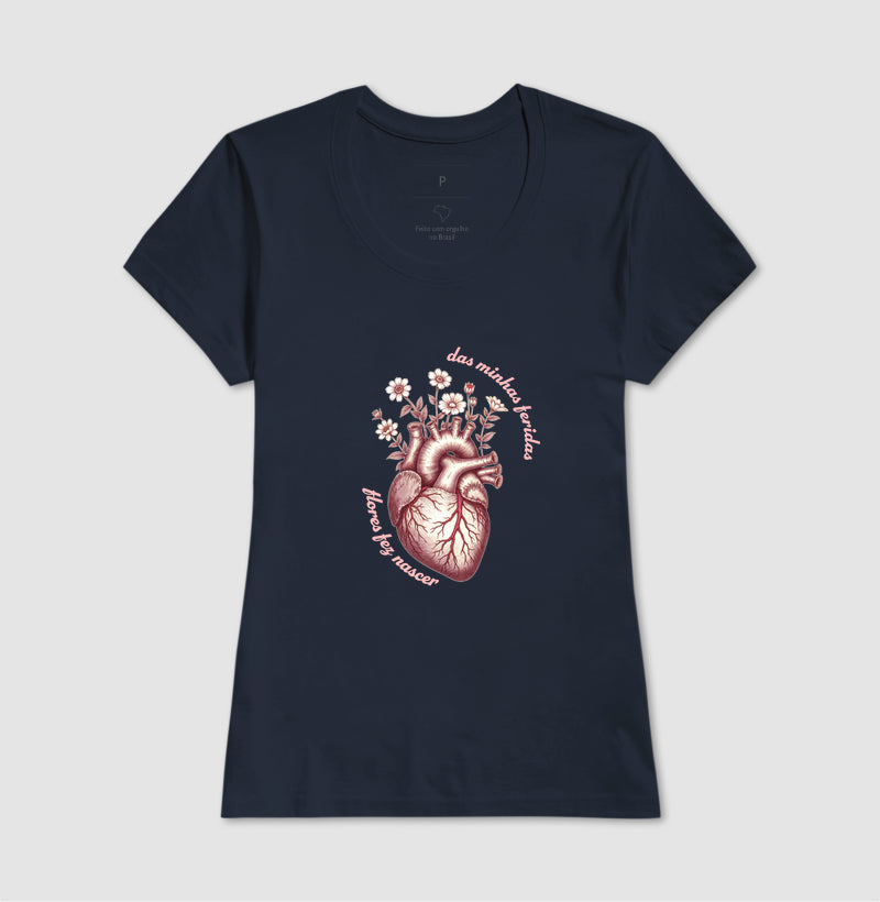 Das minhas feridas Flores fez nascer