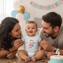 Body Personalizado Mêsversário - 100% Algodão