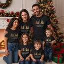 Camiseta Personalizada Natal da Família - 100% Algodão