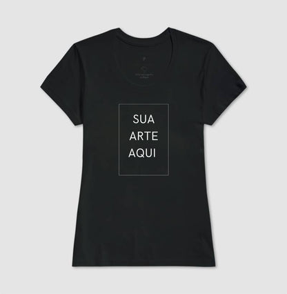 Camiseta Personalizada Sua Arte - 100% Algodão