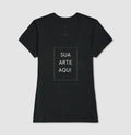 Camiseta Personalizada Sua Arte - 100% Algodão